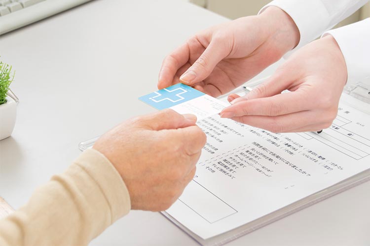 初診受付のイメージ